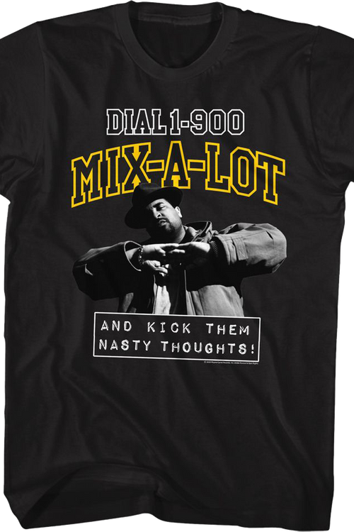 Kick Them Nasty Thoughts Sir Mix-a-Lot Shirtmain product image