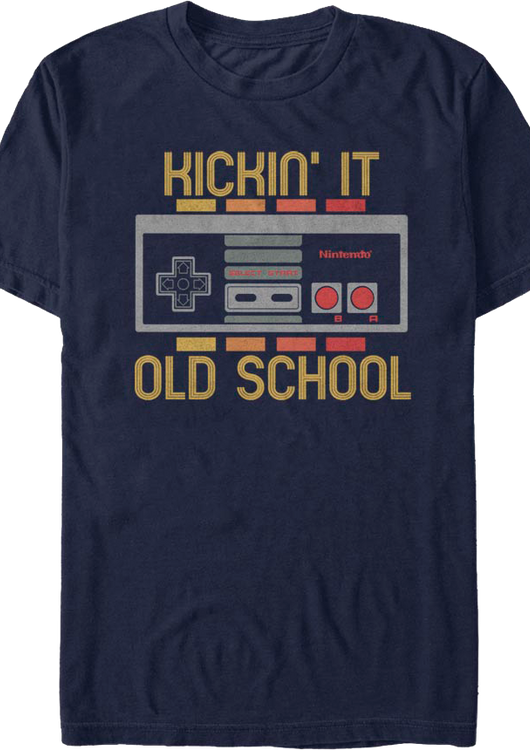 Kickin' It Old School Nintendo T-Shirt - main product image