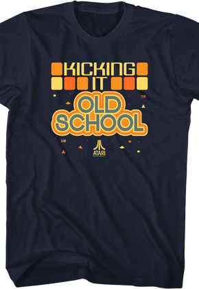 Kicking It Old School Atari T-Shirt