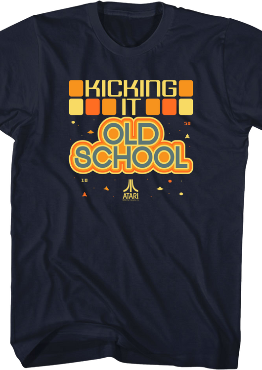 Kicking It Old School Atari T-Shirt - main product image