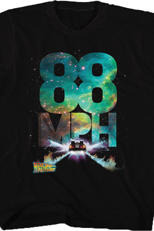 Kids 88 MPH Back To The Future Shirtmain product image