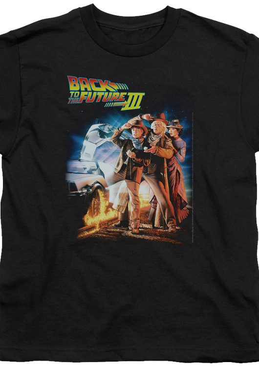 Kids Back To The Future Part III Shirt - main product image