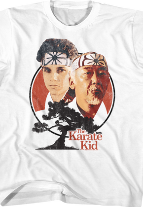 Youth Daniel and Mr. Miyagi Karate Kid Shirt