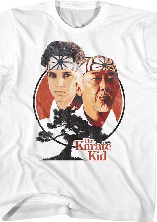 Youth Daniel and Mr. Miyagi Karate Kid Shirt - main product image