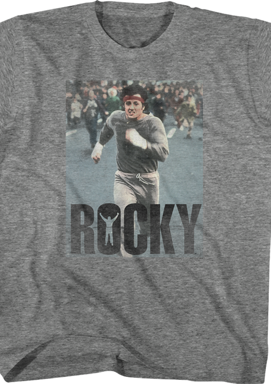 Kids Run Rocky Run T-Shirt - main product image
