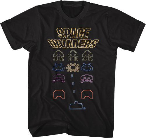 Kill Shot Space Invaders T-Shirt - main product image