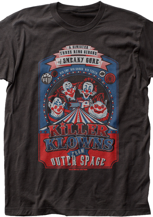 Killer Klowns From Outer Space T-Shirt - main product image
