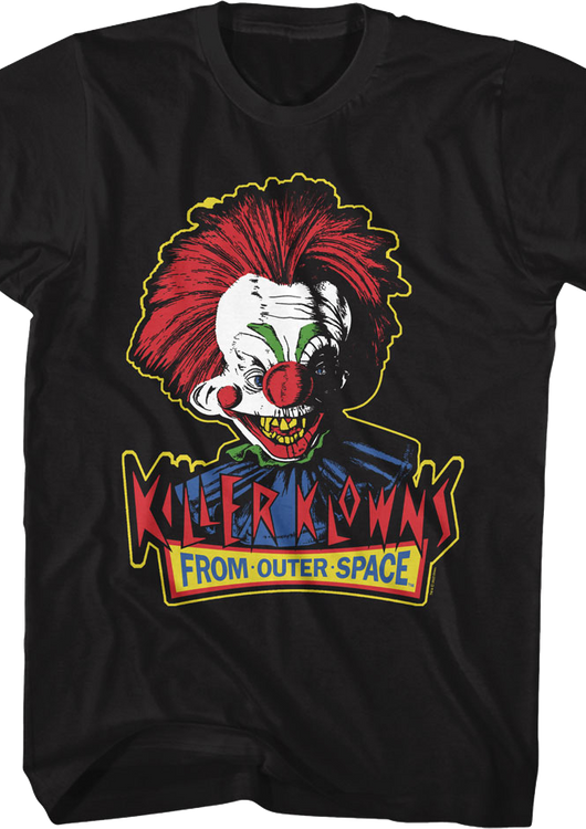 Head & Logo Killer Klowns From Outer Space T-Shirt - main product image
