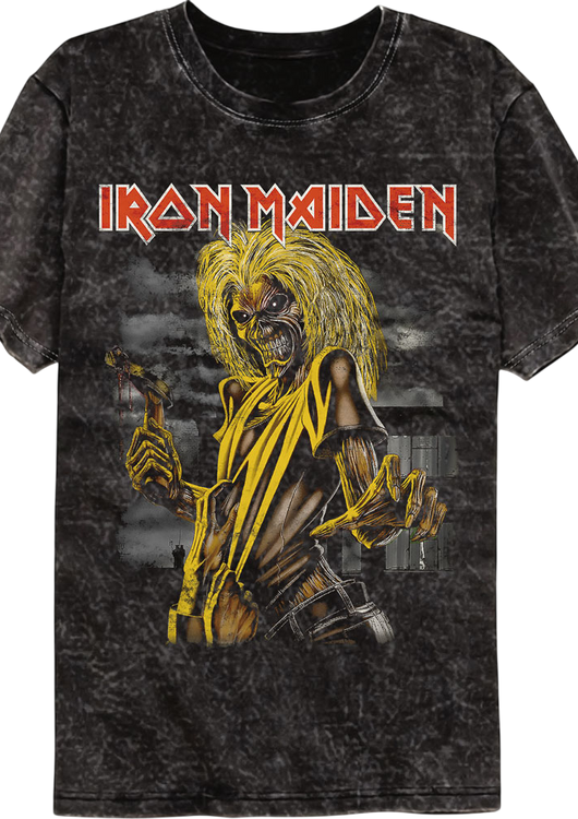 Killers Iron Maiden Mineral Wash T-Shirt - main product image