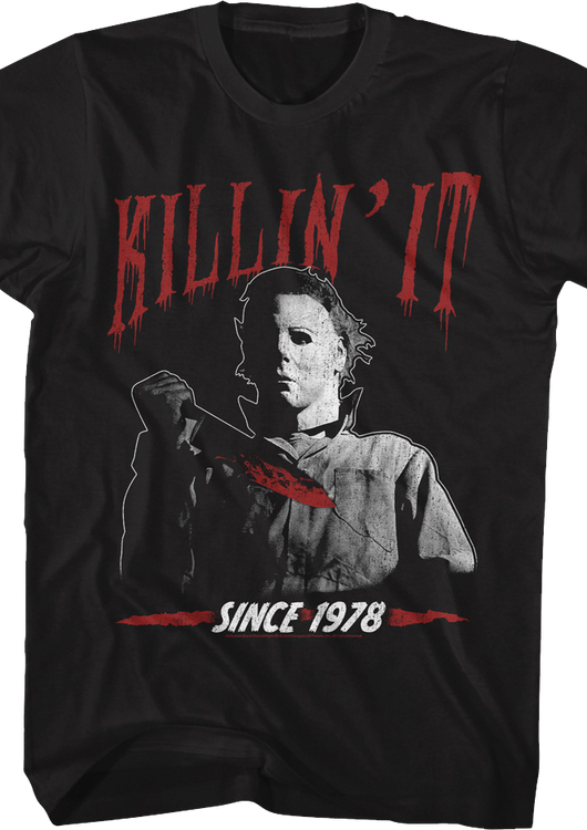 Killin' It Since 1978 Halloween T-Shirt - main product image
