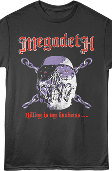 Killing Is My Business Megadeth T-Shirt
