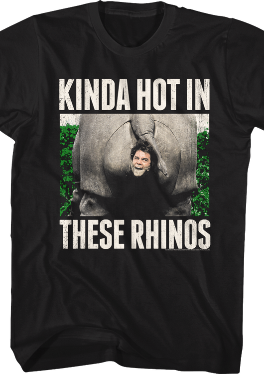 Kinda Hot In These Rhinos Ace Ventura T-Shirt - main product image