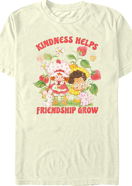 Kindness Helps Friendship Grow Strawberry Shortcake T-Shirt - main product image