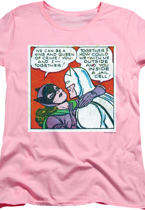 Womens King and Queen of Crime Batman Shirt
