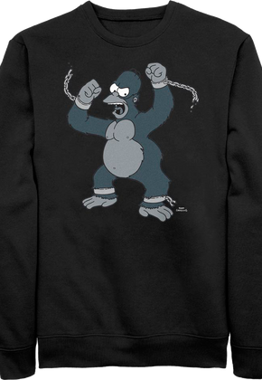King Homer The Simpsons Sweatshirt