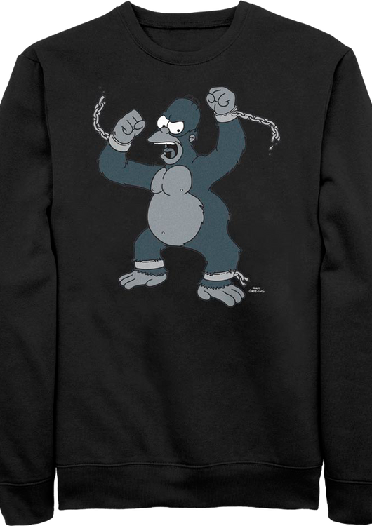 King Homer The Simpsons Sweatshirt - main product image