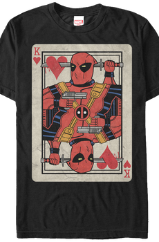 King of Hearts Deadpool T-Shirt