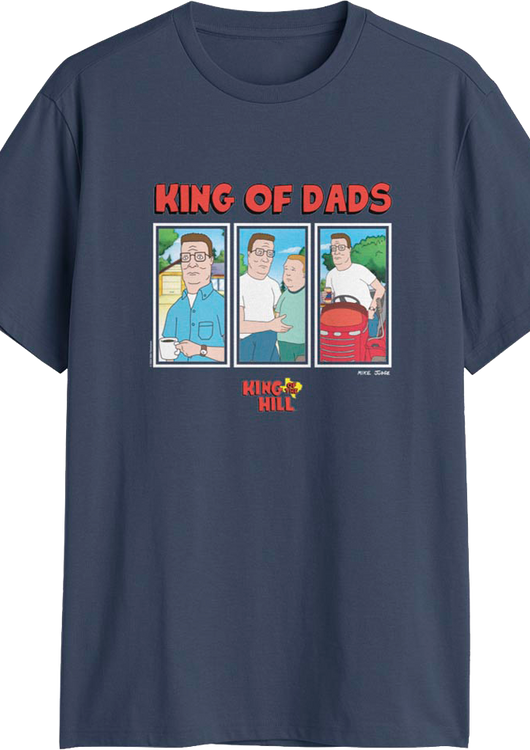 King Of The Dads King Of The Hill T-Shirt - main product image