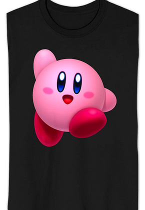 Black Kirby Nintendo T-Shirt