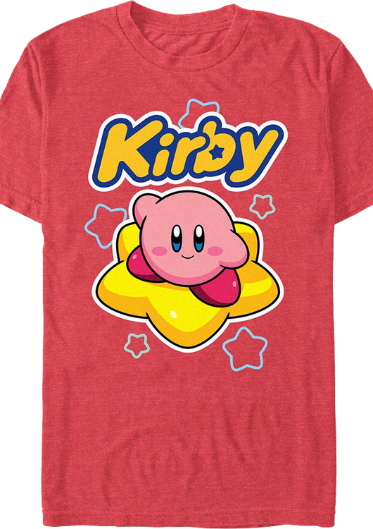 Kirby Star Surfing Nintendo T-Shirt - main product image