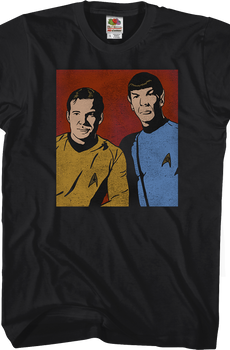 Kirk and Spock Star Trek T-Shirt