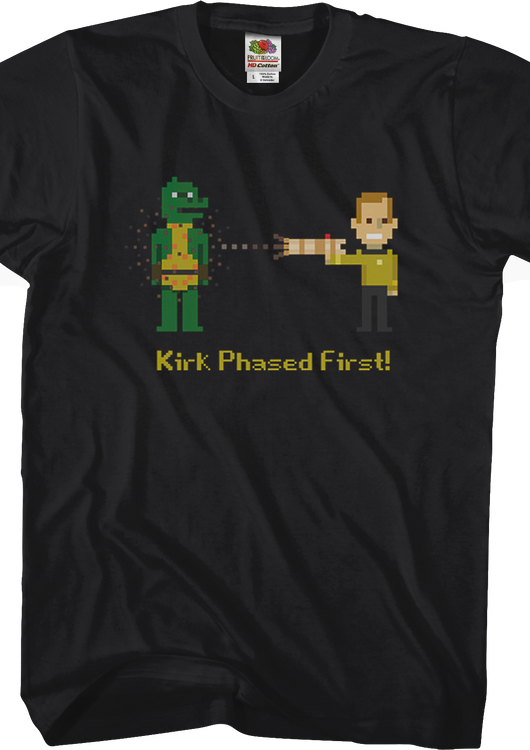 Kirk Phased First Star Trek T-Shirt - main product image