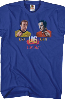 Kirk vs Khan Star Trek T-Shirt