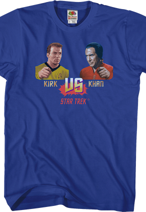Kirk vs Khan Star Trek T-Shirt