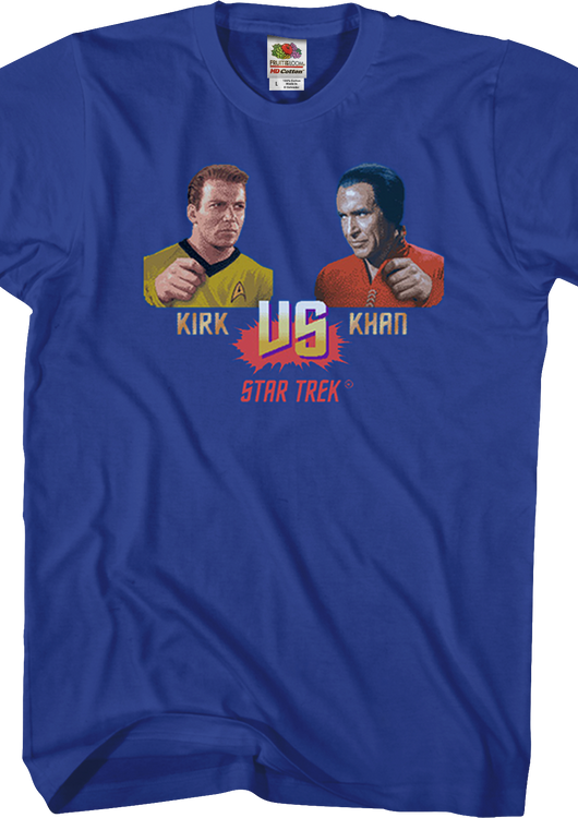 Kirk vs Khan Star Trek T-Shirt - main product image