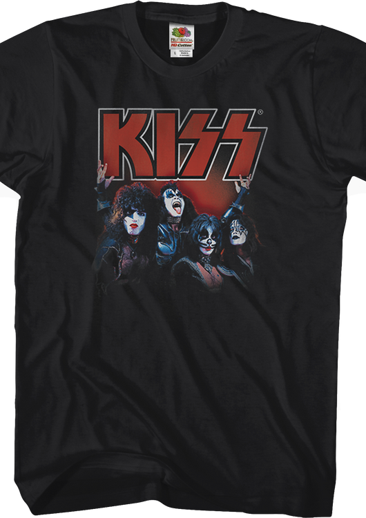 KISS Group Photo T-Shirt - main product image