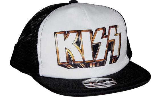 KISS Logo Snapback Trucker Hat - main product image