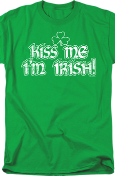 Kiss Me I'm Irish St. Patrick's Day T-Shirt