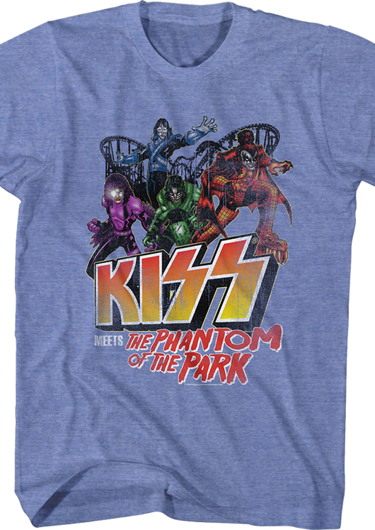 KISS Meets The Phantom Of The Park T-Shirt - main product image