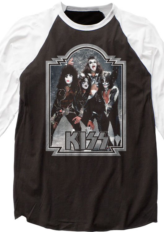 KISS Raglan Baseball Shirt - main product image