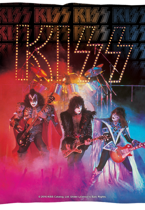 KISS Throw Pillow