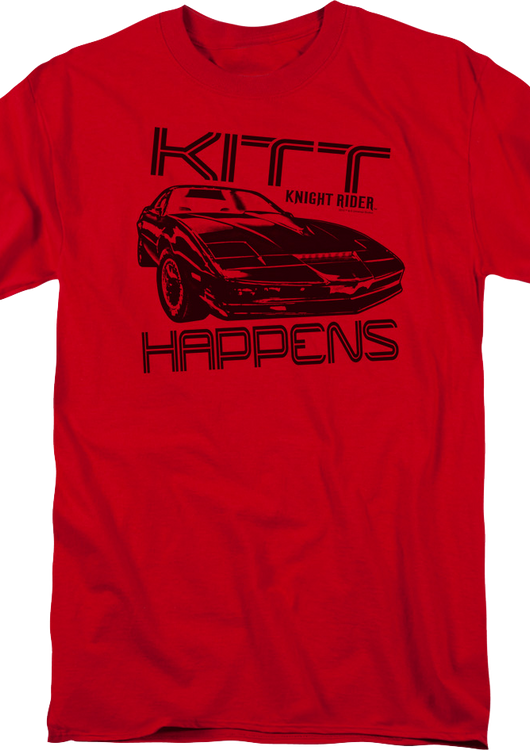 KITT Happens Knight Rider T-Shirt - main product image