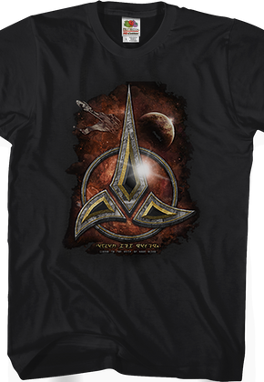 Klingon Crest Star Trek The Next Generation T-Shirt