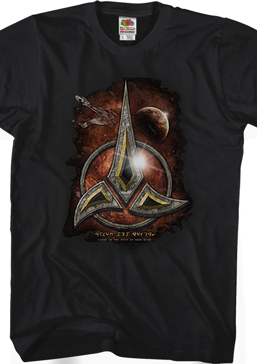 Klingon Crest Star Trek The Next Generation T-Shirt - main product image