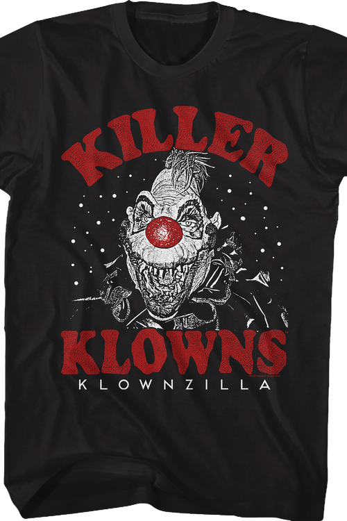 Klownzilla Klose-Up Killer Klowns From Outer Space T-Shirtmain product image