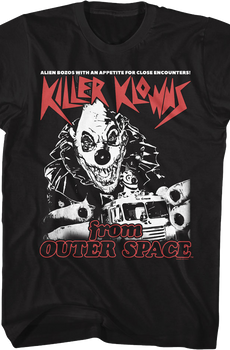 Klownzilla Poster Killer Klowns From Outer Space T-Shirt