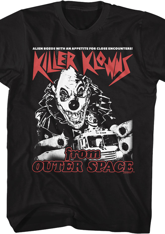 Klownzilla Poster Killer Klowns From Outer Space T-Shirt - main product image