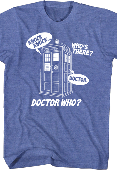 Knock Knock Doctor Who Shirt