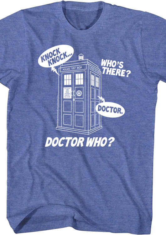 Knock Knock Doctor Who Shirt - main product image