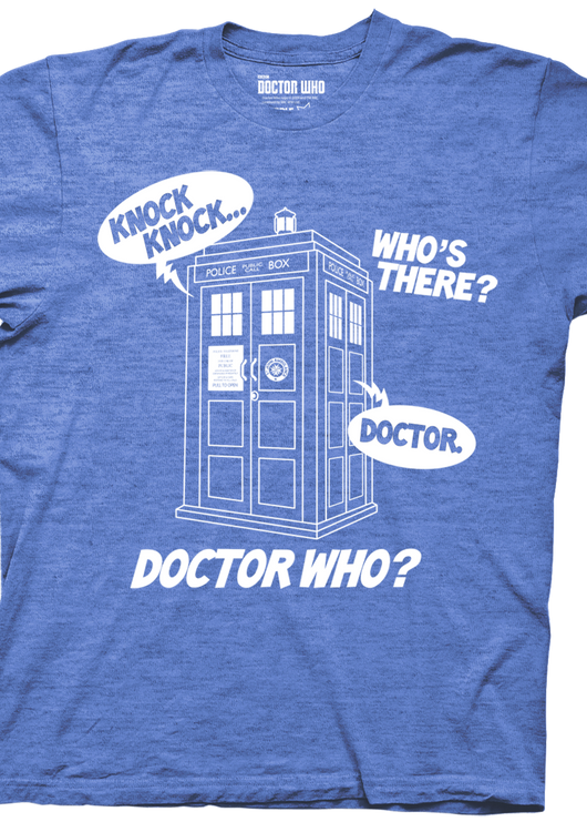 Ripple Knock Knock Doctor Who Shirt - main product image