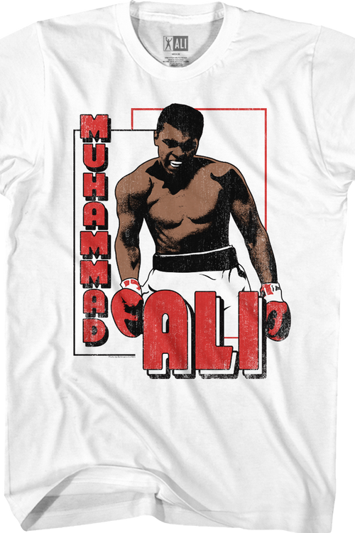 Knockout Pose Muhammad Ali T-Shirtmain product image