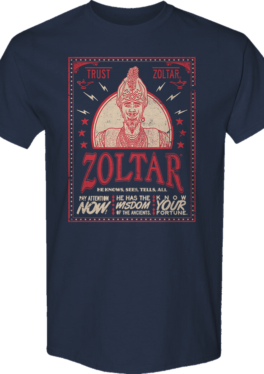 Know Your Fortune Zoltar T-Shirt - main product image