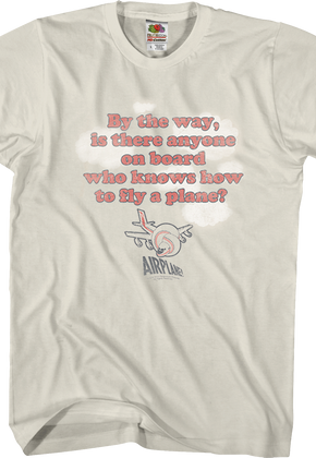 Knows How To Fly Airplane T-Shirt