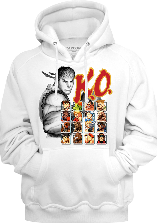 KO Street Fighter Hoodie - main product image