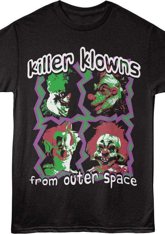 Krazy Frames Killer Klowns From Outer Space T-Shirt - main product image