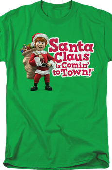 Kris Kringle Santa Claus Is Comin' To Town T-Shirt